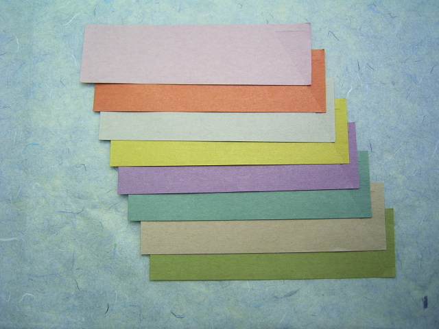 箸袋　ハカマサイズ　日本の色アソート　各色1,250枚　10,000枚入　1ケース